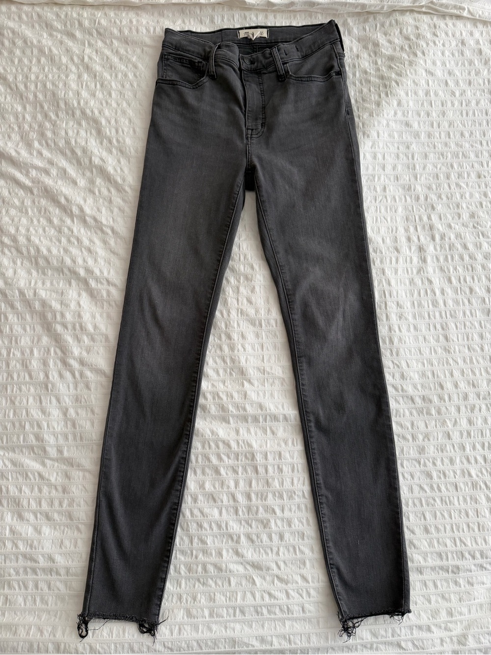 Madewell 10" High Rise Skinny Jeans Kerns Wash Size 26